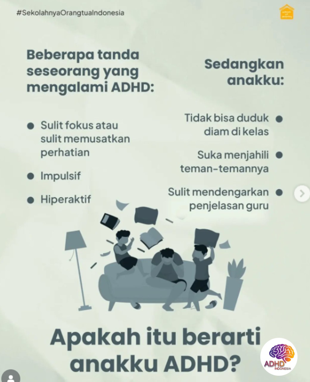 Ciri dan Gejala ADHD pada Anak Usia Dini di Kabupaten Tulungagung